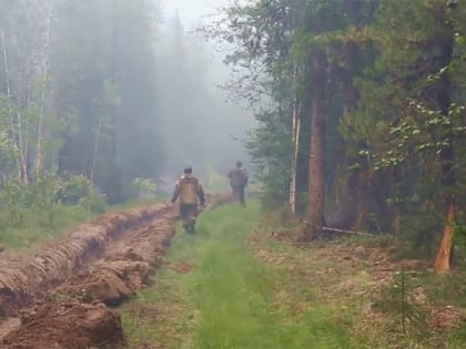 МЧС России направило еще один самолет в Югру для борьбы с лесными пожарами