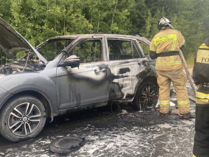 В Ханты-Мансийске на автозаправке взорвался автомобиль