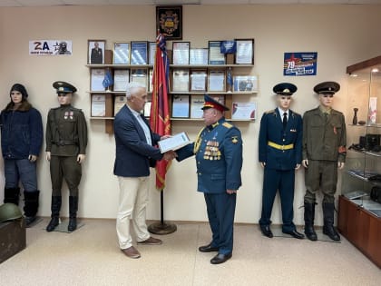 Посещение музея боевой славы в Сургуте