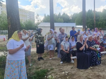 На Приходе храма в честь святых благоверных князей Петра и Февронии Муромских г. Пыть-Яха встретили престольный праздник.