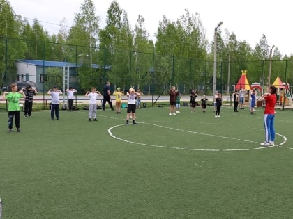 Зарядка с чемпионом