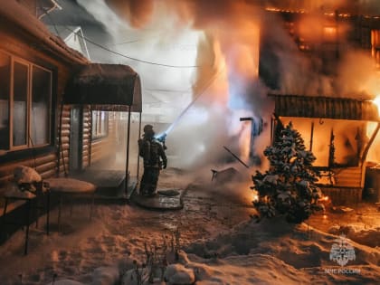 В Югре в первый день года зафиксировано несколько пожаров на дачах