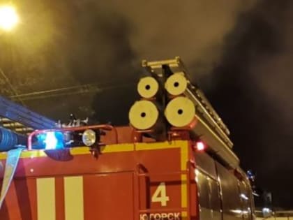 В Югорске горел многоквартирный дом