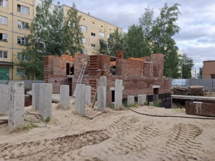 Строительство храма Святого Духа в Сургуте продолжается