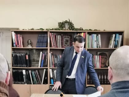 Халид Таги-заде отчитался перед избирателями в Мегионе