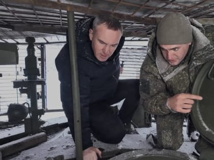 Глава Югры Руслан Кухарук встретился с бойцами в зоне спецоперации