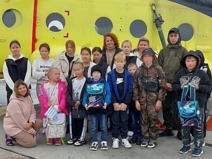 Помощь детям из стойбищ в Нефтеюганском районе