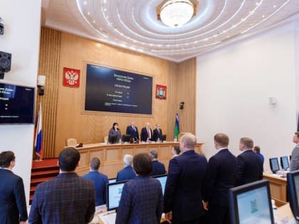 Борис Хохряков отчитался об итогах работы Думы Югры за год