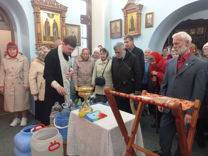 Престольный праздник храма в честь святых мучениц Веры, Надежды, Любови и матери их Софии г. Сургута