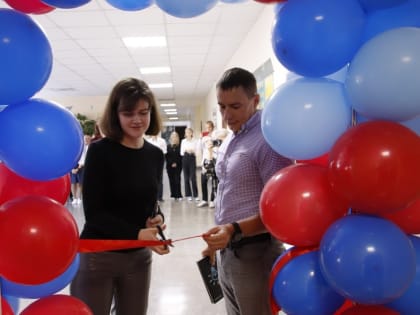 В Крапивинском округе открыт 615-й детский медиацентр КуZбасса