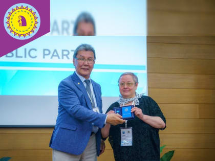 Педагог Талинской школы награждена медалью Уолтера Хикеля