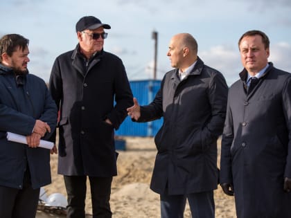 Работы идут с опережением: Глава Сургута оценил ход строительства гранитной набережной в районе будущего НТЦ