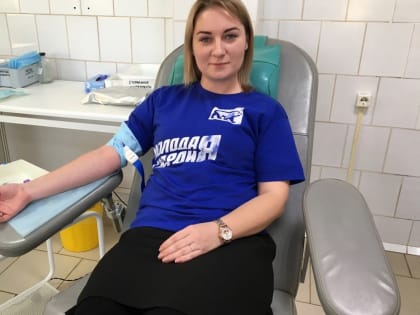 Единороссы Нефтеюганска вступили в регистр доноров костного мозга