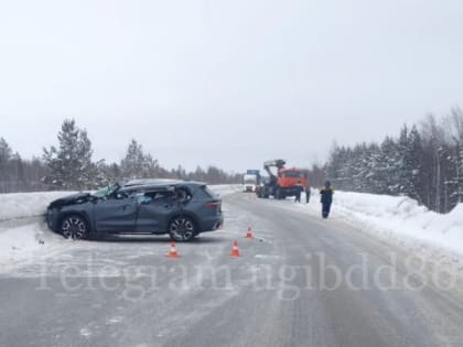 Автоледи погибла в Сургутском районе в ДТП с большегрузом