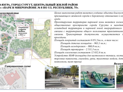 Всего неделя осталась у жителей Сургута, чтобы выбрать объекты для благоустройства в 2024 году