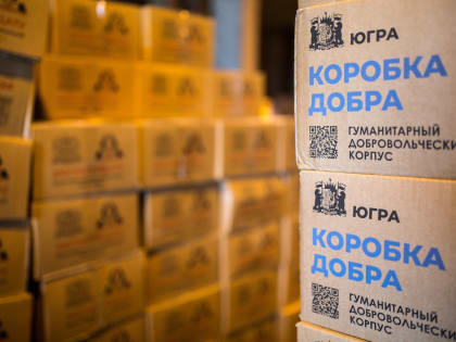 Жена военнослужащего сформировала «Коробку добра».  Это 3-х тысячная посылка