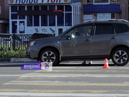 В Сургуте иномарка на «зебре» сбила девочку