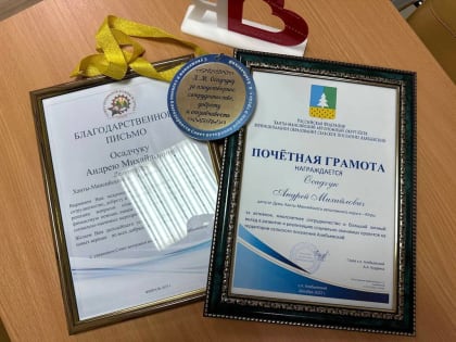 В сельском поселении Алябьевский оценили работу окружного депутата Андрея Осадчука