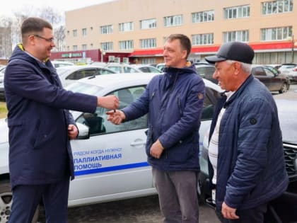 ​В паллиативное отделение тобольской больницы поступили новые автомобили