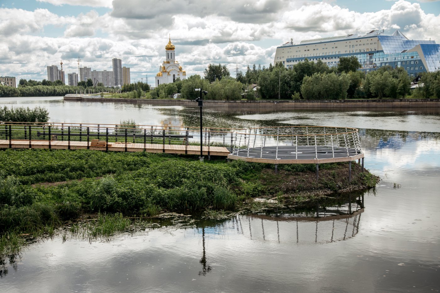 парк на сайме в сургуте