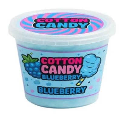 1.25 OZ LUPY LUPS PINK AND BLUE ASSORTED COTTON CANDY  CASE /24 BULK PACKED