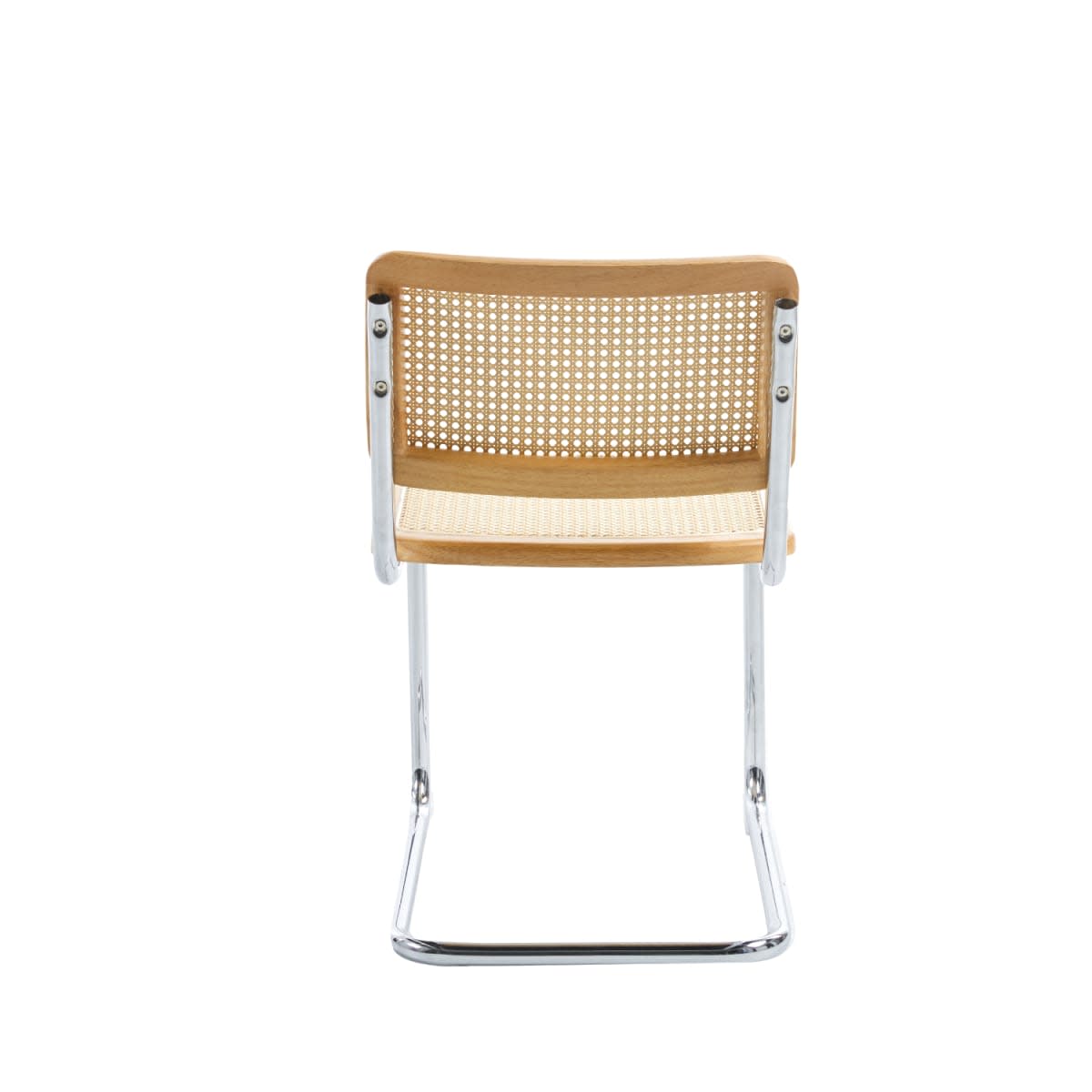 Silla Breuer Madera y Rattan - Madera