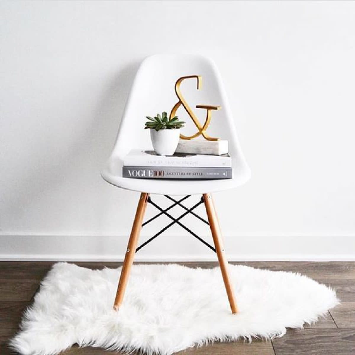 Silla Eames - Blanca
