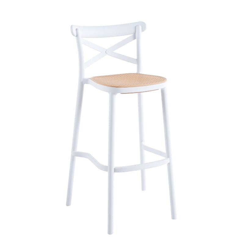 Taburete Crossback 77 cm - Negro