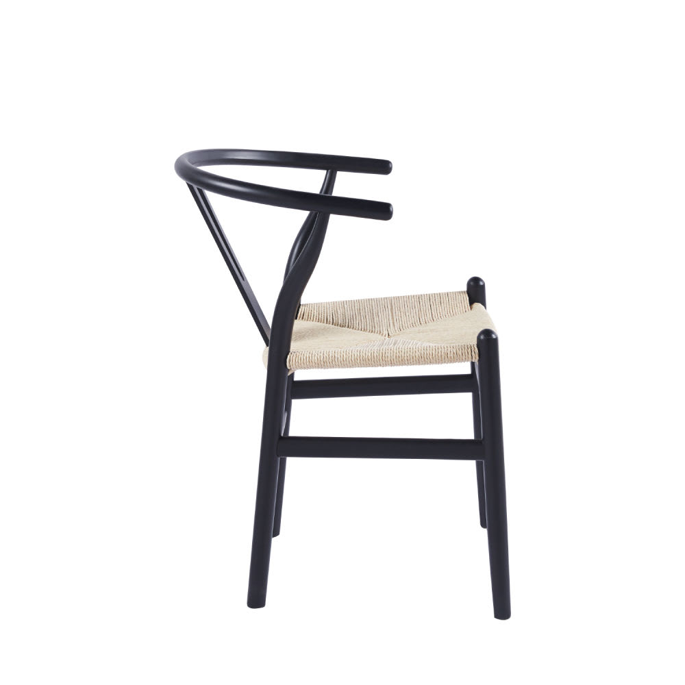Silla Wishbone Madera e Hilo de cuerda - Madera