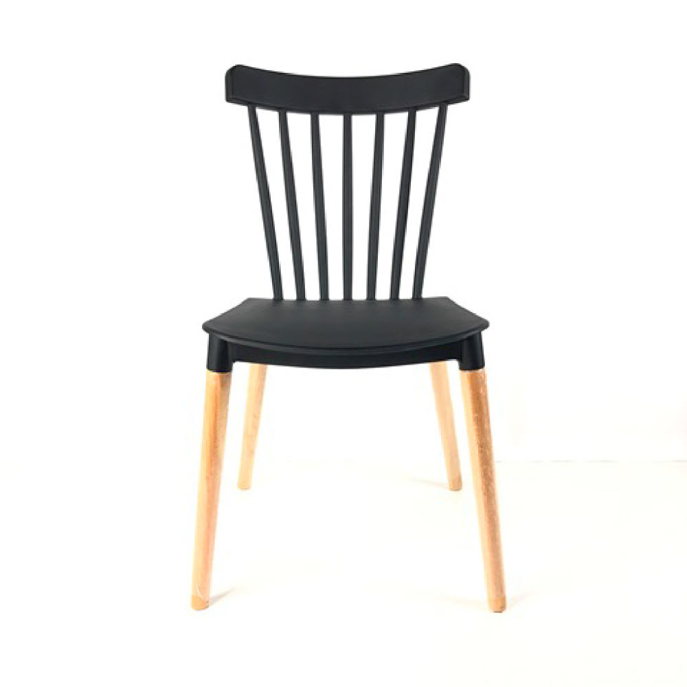Silla Windsor - Negra (Caja de 4 unidades, precio unitario)