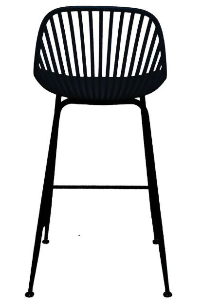 Taburete Tropea 77 cm - Negro