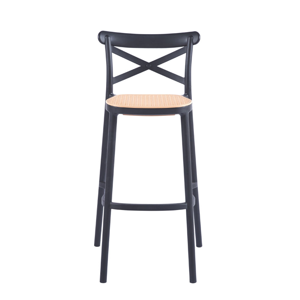 Taburete Crossback 77 cm - Blanco