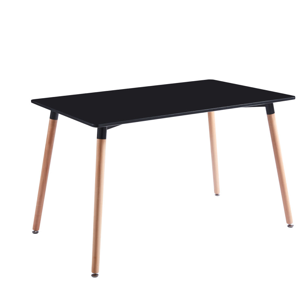 Mesa Eames Rectangular MDF 120x80 cms - Negra
