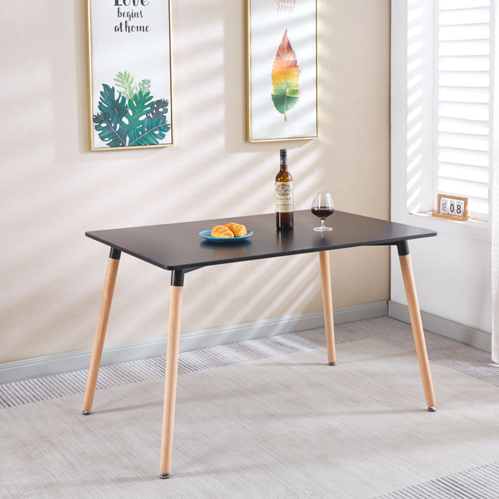 Mesa Eames Rectangular MDF 120x80 cms - Blanca