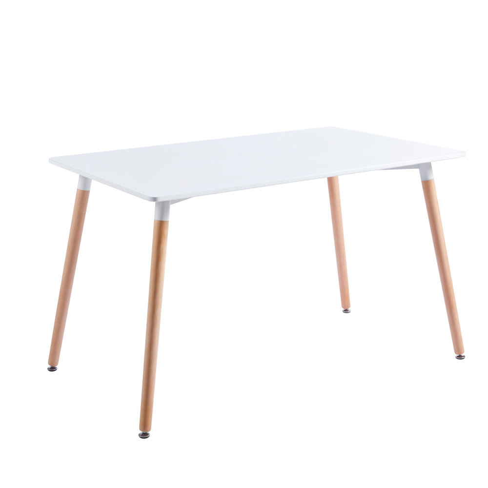 Mesa Eames Rectangular MDF 120x80 cms - Blanca
