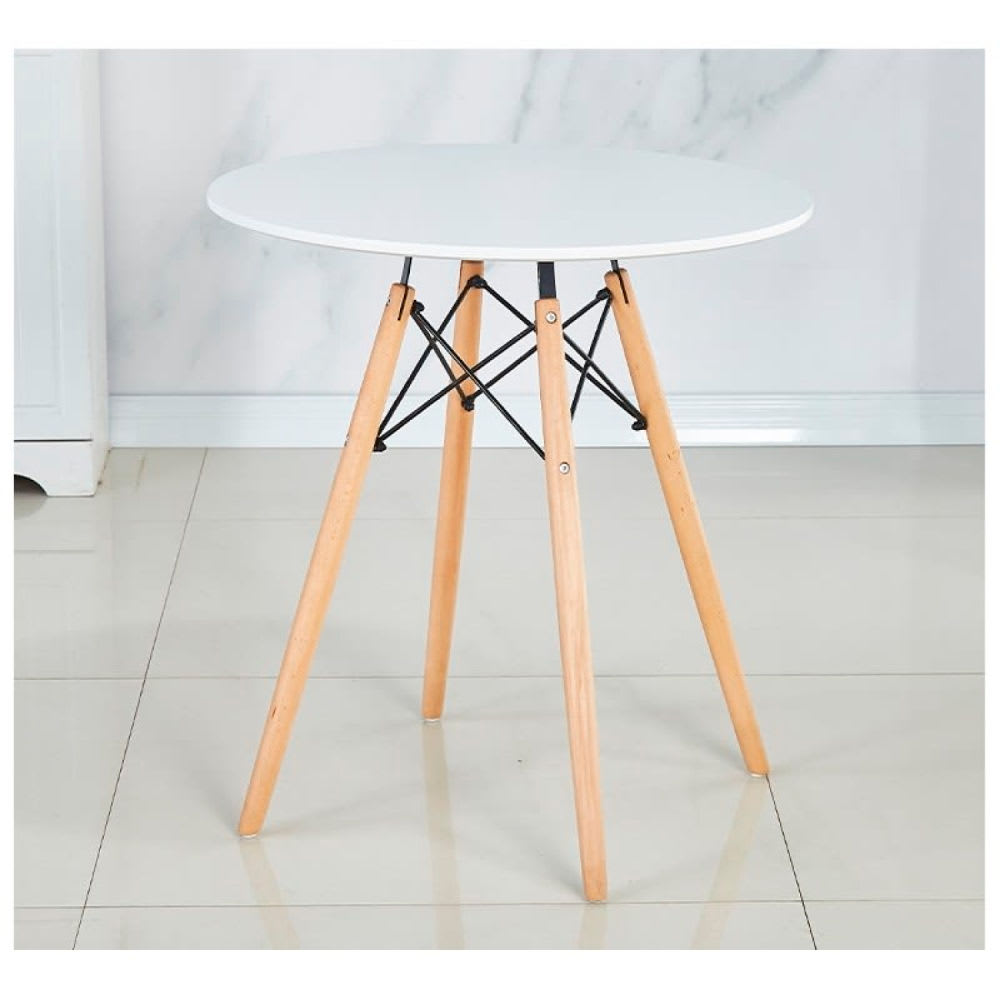 Mesa Eames 80cm redonda - Negra