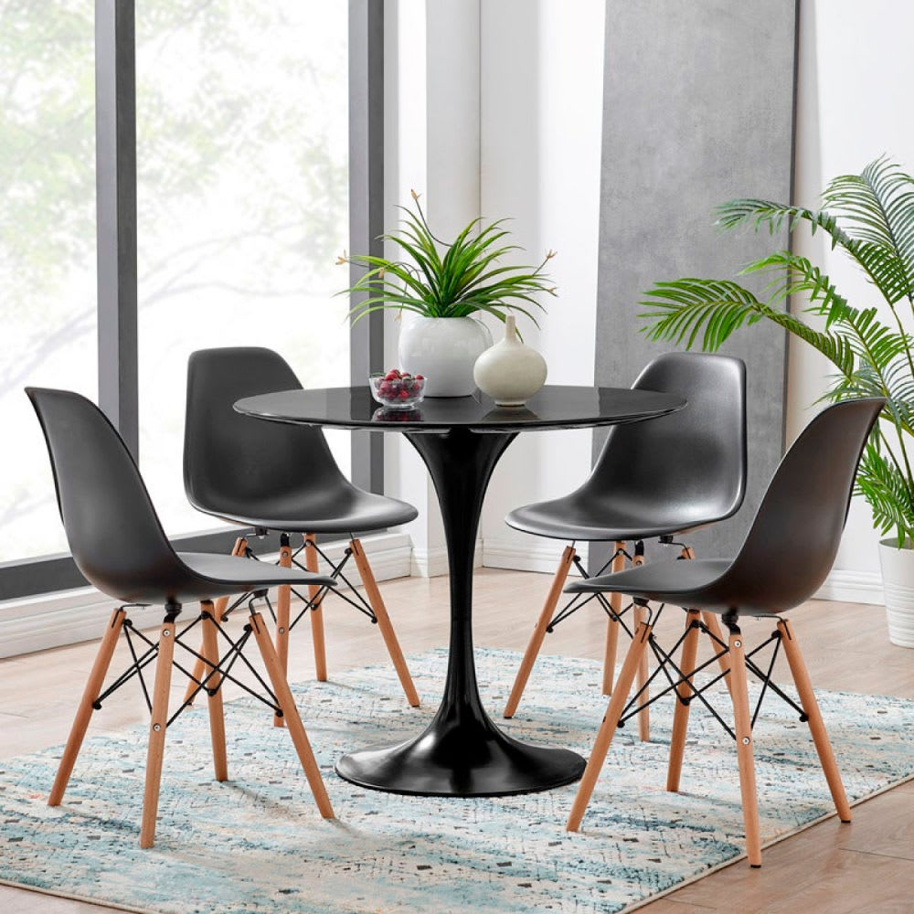 Mesa Tulip 80 cms MDF - Blanca