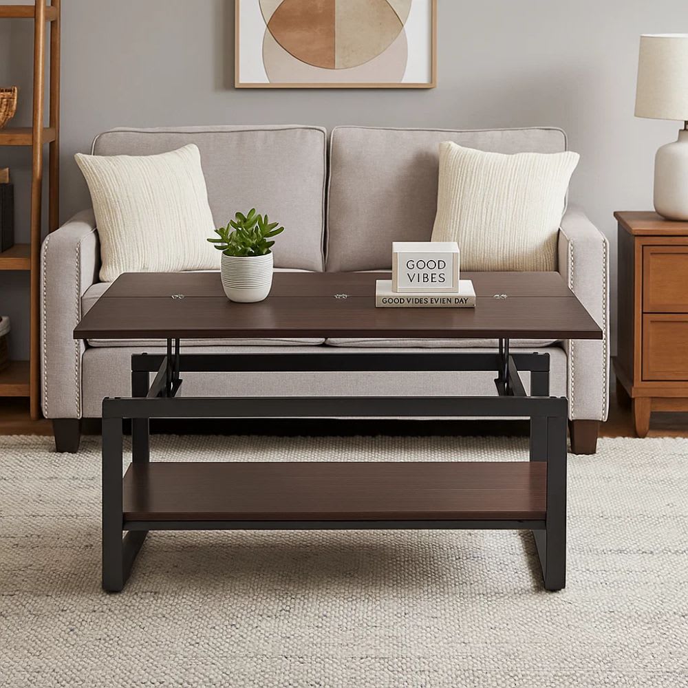 Mesa de Centro Sombra - Negra