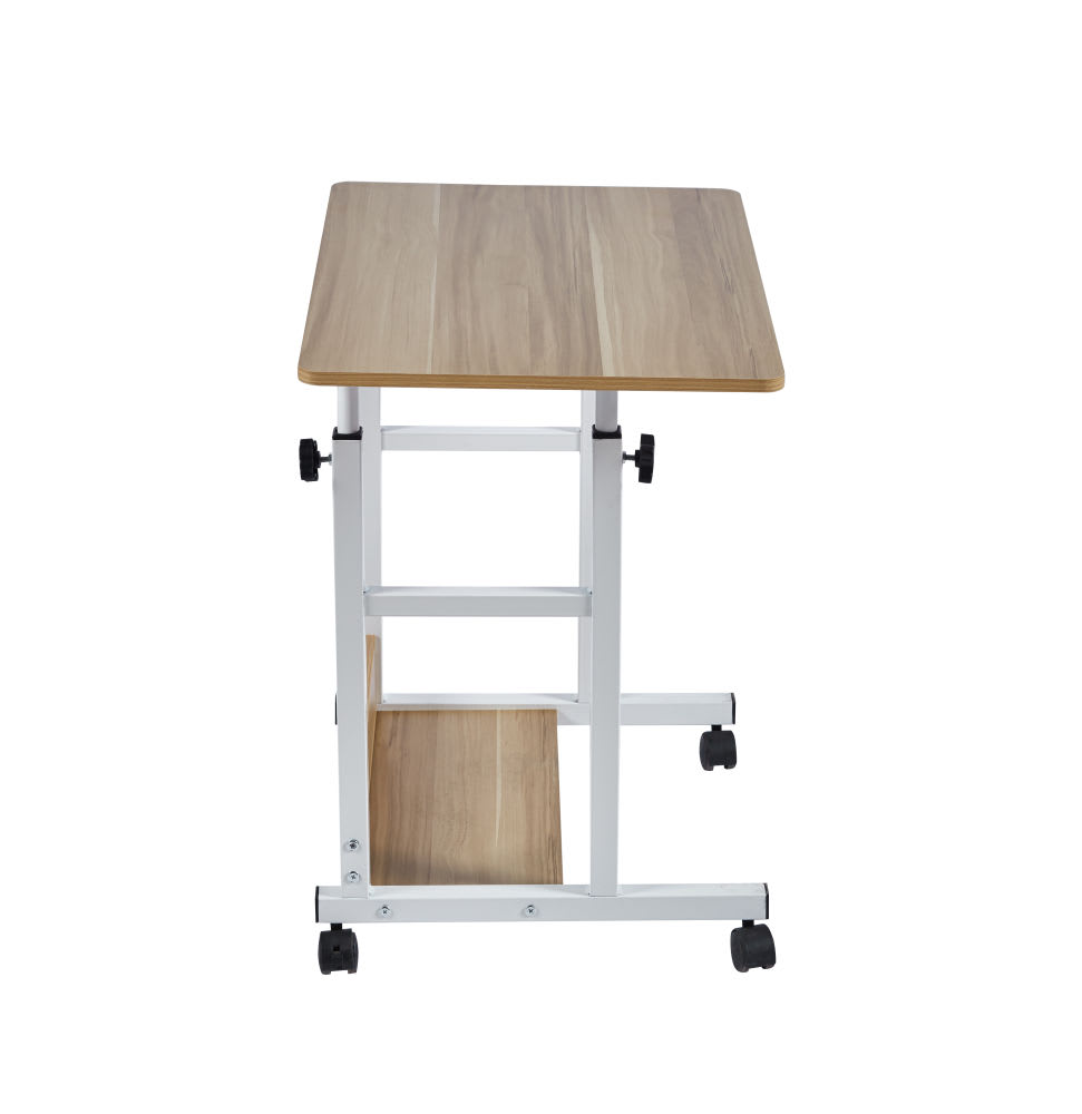 Mesa de computador ajustable roble 2.0