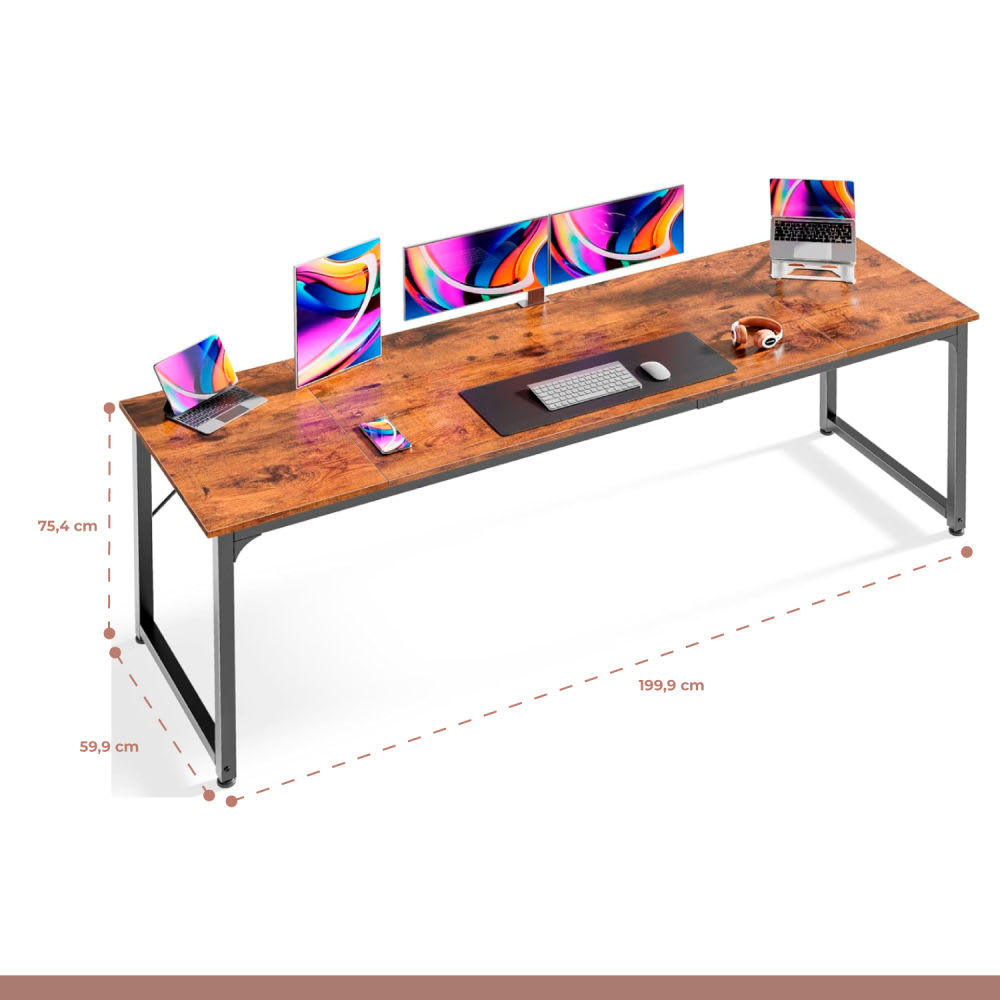 Escritorio Gamer XL 200cm