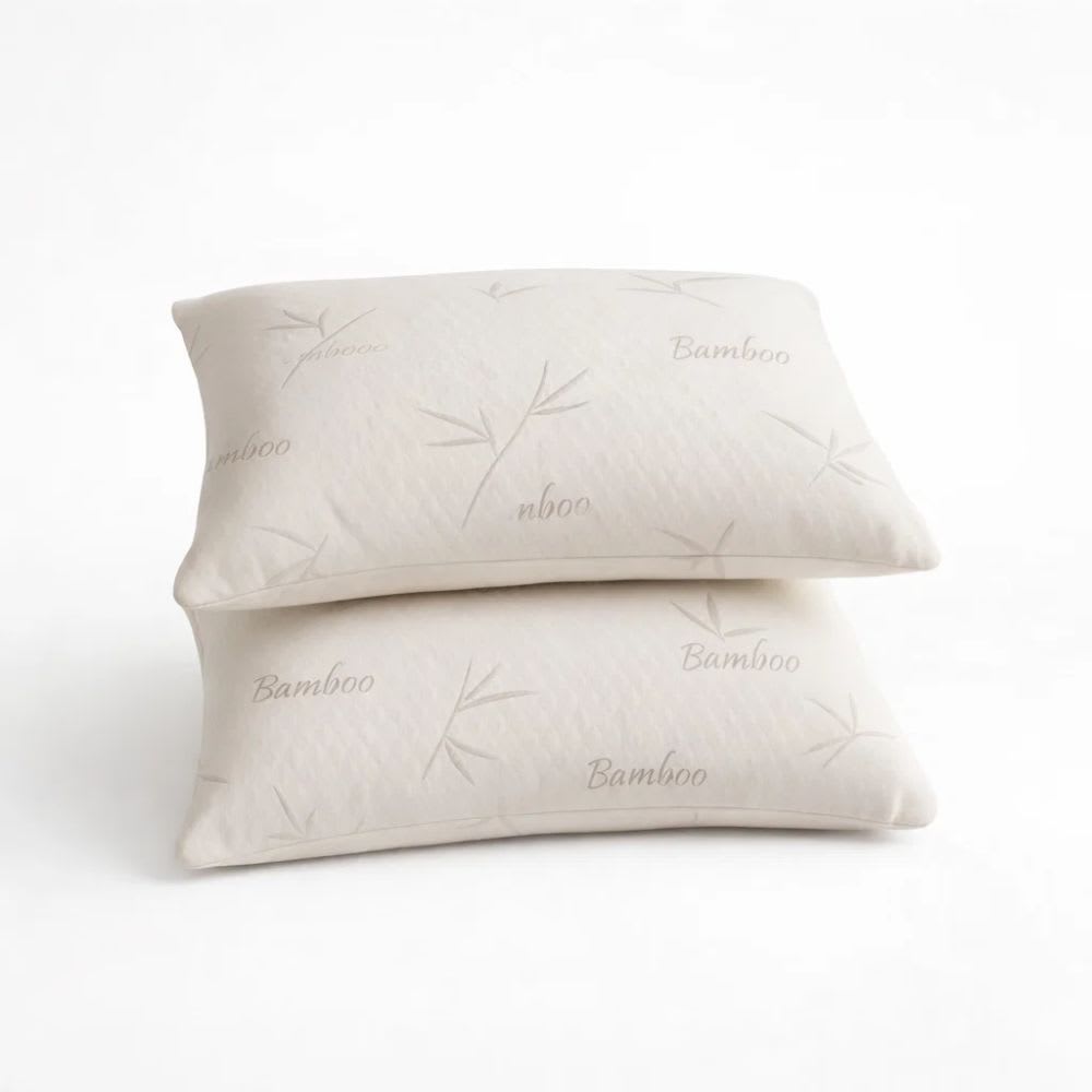 Almohadas de bambu. Pack 2 unidades