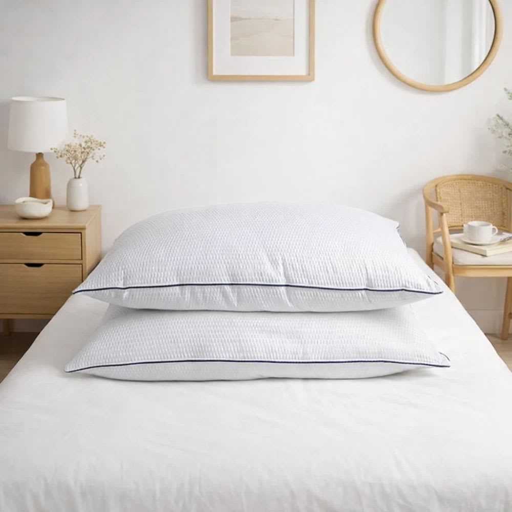 Almohadas Viscoelasticas relleno sintetico Biancobelo. Pack dos unidades.