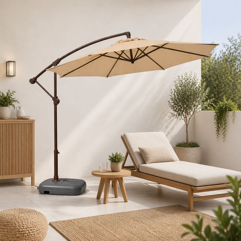 Quitasol Lateral 3M Terraluxe Beige
