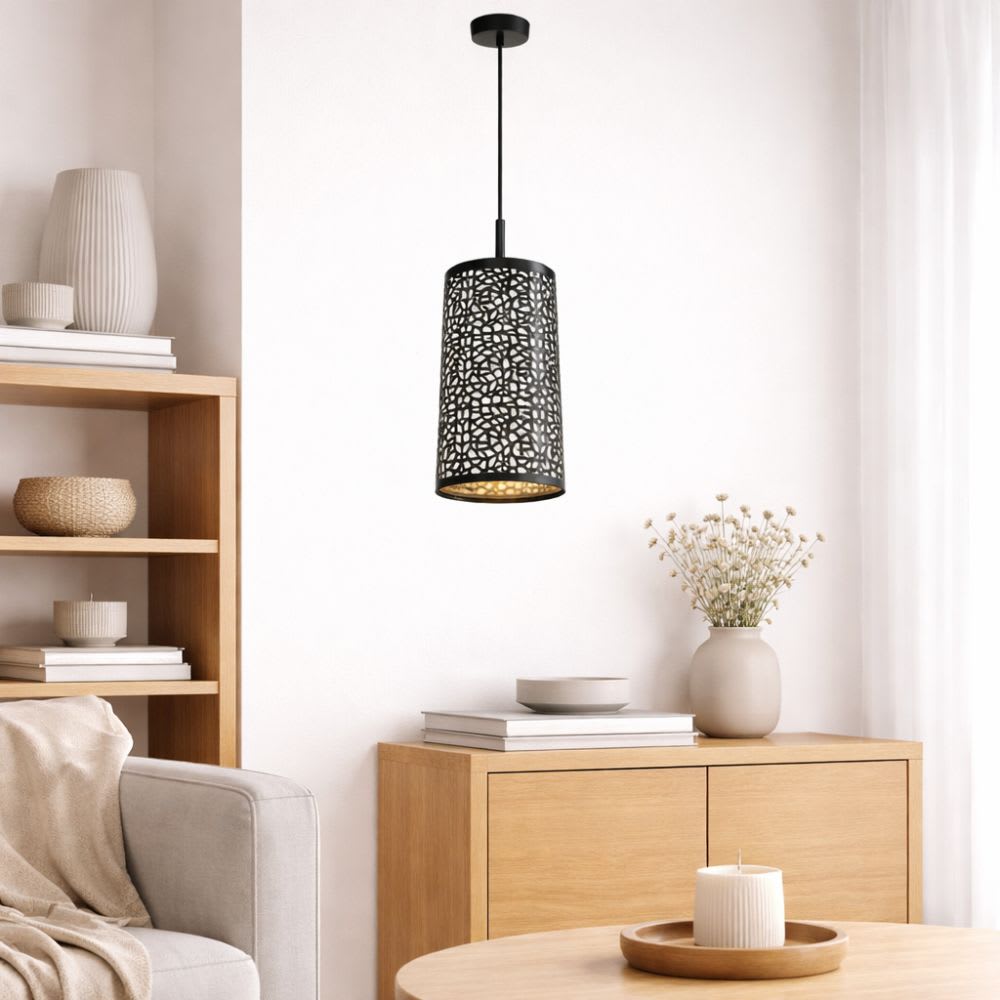 Lampara colgante 1 luz Metari