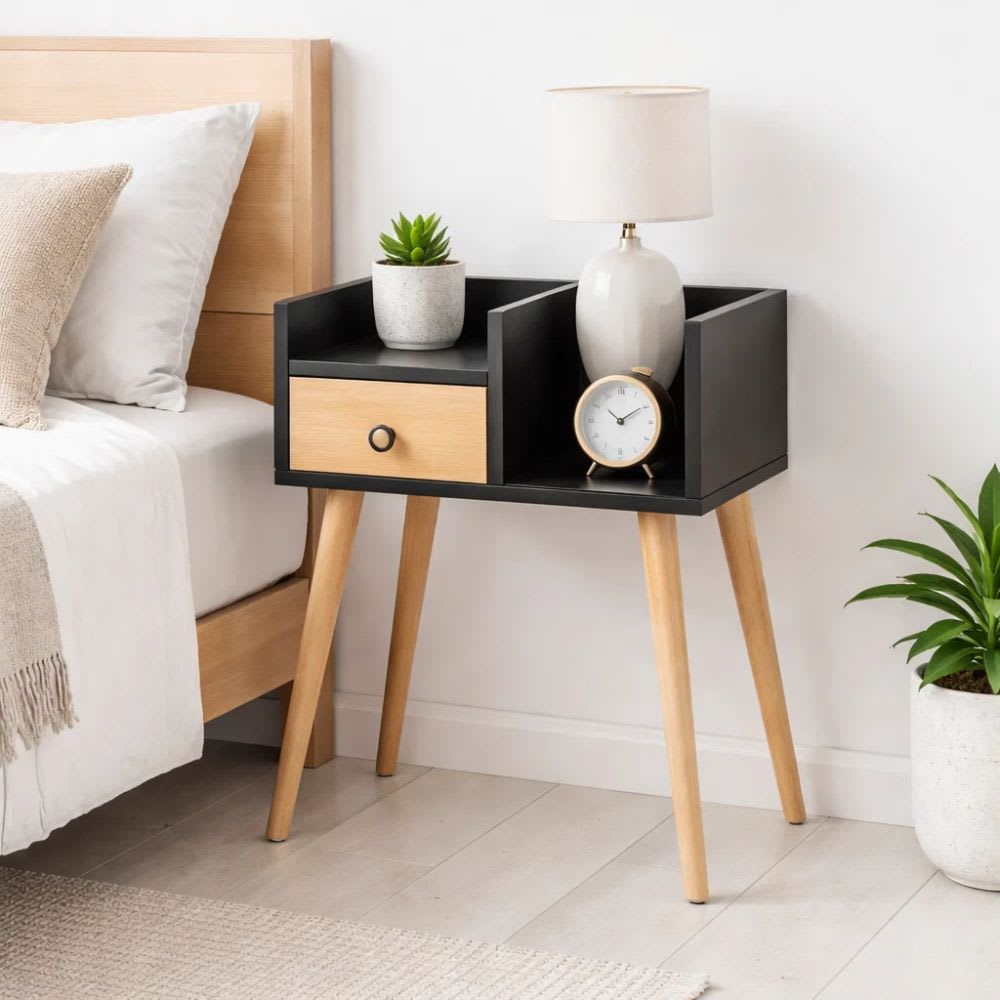 Velador Wooden Modern