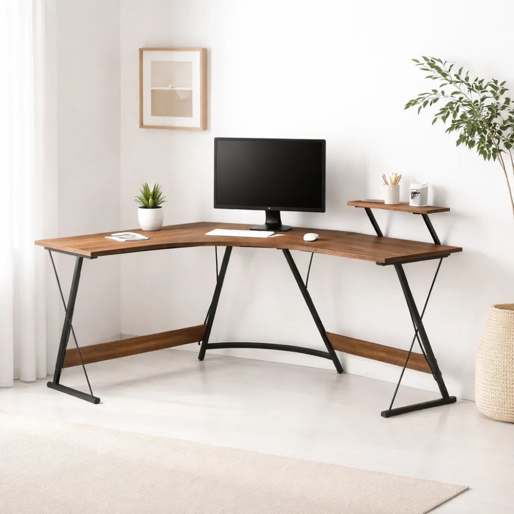 Escritorio esquinero madera Yesker