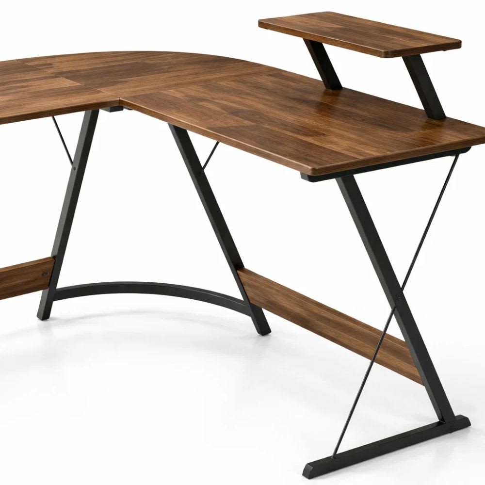 Escritorio esquinero madera Yesker
