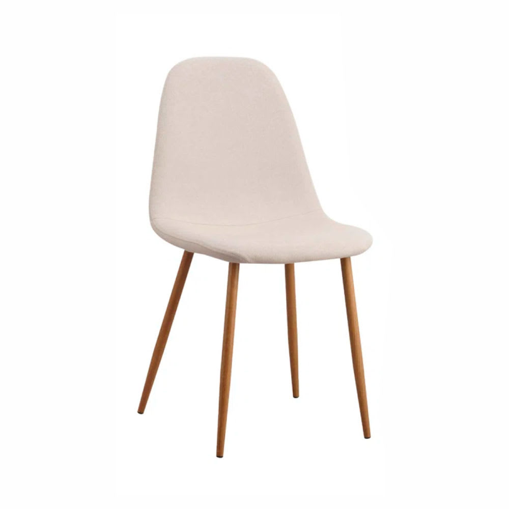 Silla Spoon Velvet - Crema