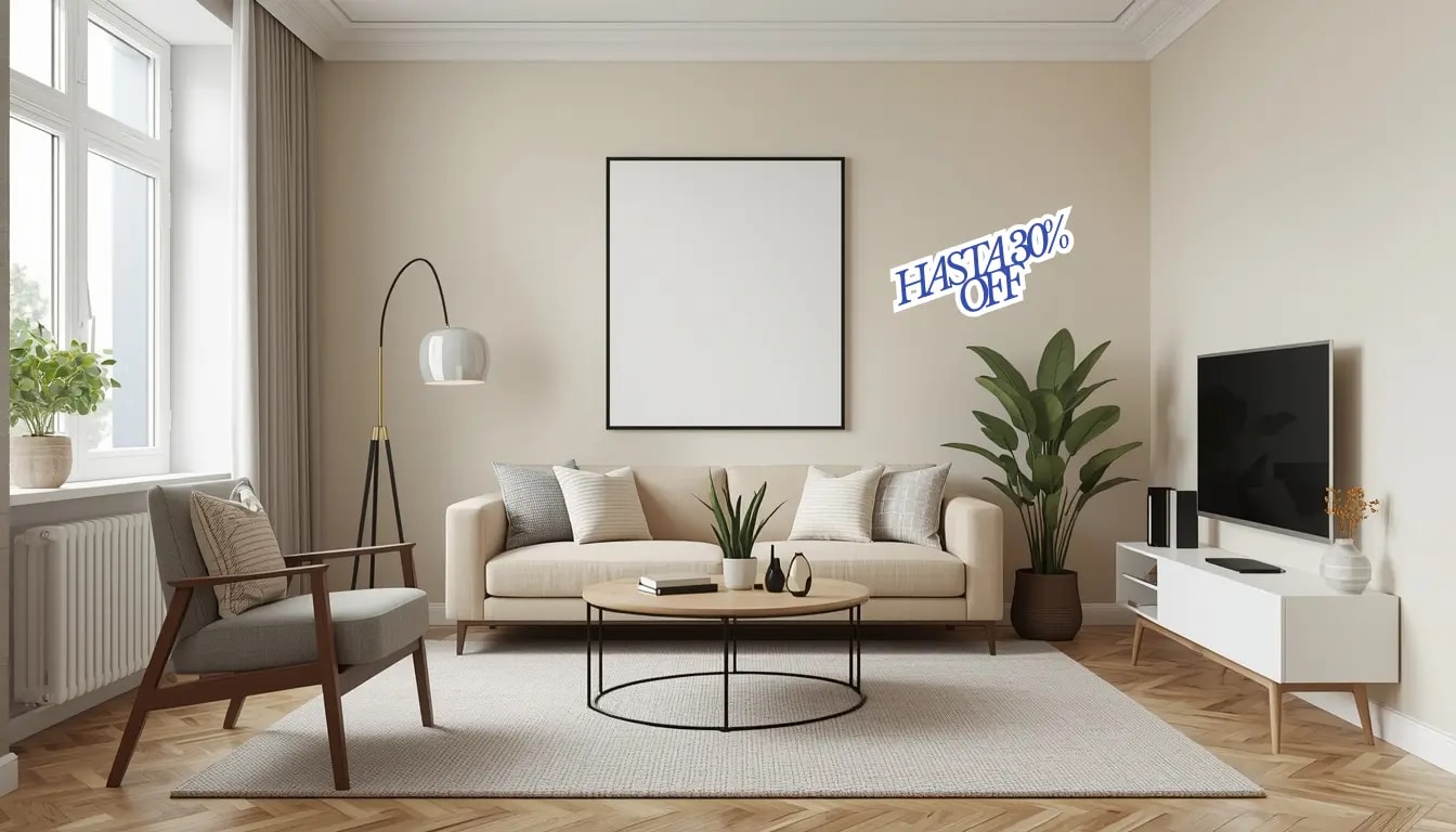 Promoción 1 - Descubre nuestros muebles y accesorios de decoración