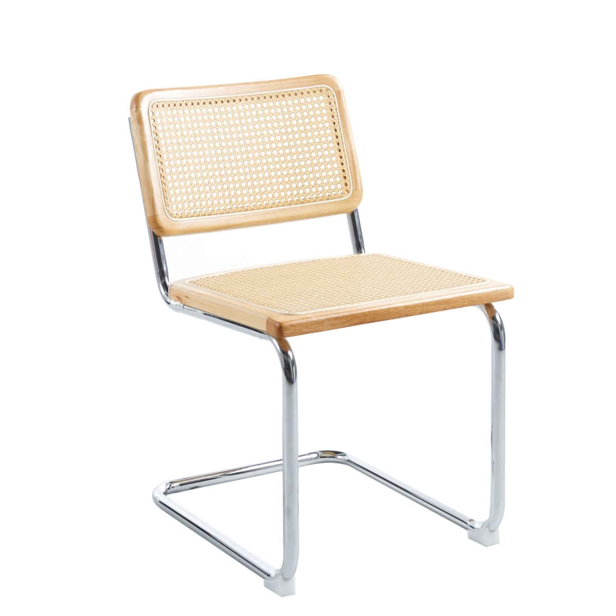 Silla Breuer Madera y Rattan - Madera